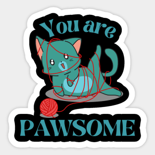 You are pawsome! Sticker